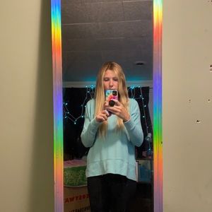 Aerie crewneck xxs turquois